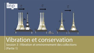 Vibration et conservation  Session 3  Vibration et environnement des collections Partie 1 [upl. by Anomis]