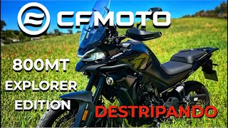 DESTRIPANDO la CFMoto 800MT Explorer Edition 2024 [upl. by Merrile]