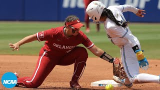 Oklahoma vs UCLA 2024 Womens College World Series  Extended highlights [upl. by Aciras]