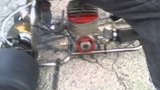 2 stroke trike bike [upl. by Anieral179]