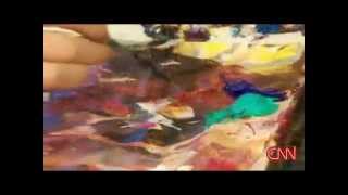 12 Year Old Child Prodigy Akiane Visits Then Paints Heaven  An Authentic Story [upl. by Arymas]