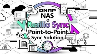 Use QNAP NAS and Resilio Sync to build a PointtoPoint sync solution [upl. by Drageruaeb829]