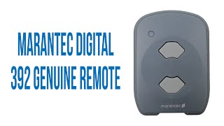 Marantec Digital 392 Genuine Remote Video Description [upl. by Adelpho]