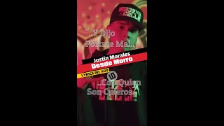 JUSTIN MORALES  DESDE MORRO LyricsLetra  letra lyrics justinmorales desdemorro [upl. by Sherrill469]