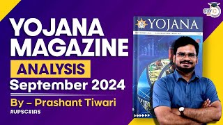 Yojana Magazine September 2024  Complete Analysis for UPSCState PSC Exams  StudyIQ IAS [upl. by Aryc]