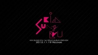 KimSungKyu 1st Solo Album Preview [upl. by Mcgruter]