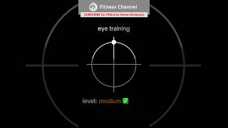 EYE Workout 👀 Follow the Moving Dot for Stronger Eyes  shorts eye [upl. by Dlopoel]