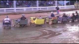 Lawn Mower Demo Derby Alexandria Ky Fairgrounds 9172011 [upl. by Neumann376]