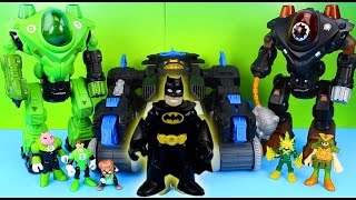 Batman Batbot saves Green Lantern from Electro [upl. by Lap]