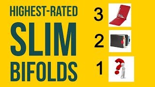 Slim Bifold Wallets  Top 5 Highest Rated and Best Selling of AllTime 2018 [upl. by Cassandry]