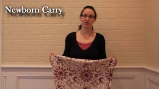 How to Wear A Baby Sling [upl. by Walli]