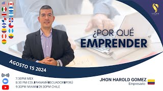 POR QUÉ EMPRENDER  JHON HAROLD GOMEZ [upl. by Hguh394]