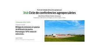 Enginyeria i energia 34è Cicle de conferències agropecuàries [upl. by Mcintosh]