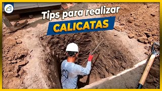 ✅RECOMENDACIONES PARA REALIZAR CALICATAS✅ [upl. by Schilt]