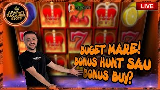 BUGET MARE BONUS HUNT SAU BONUS BUY 🟢Pacanistii 1004 [upl. by Ohnuj]