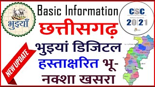 New Update Portal  Cg Bhuiyan Online  नक्शाखसराबी1 कैसे देखें और Download कैसे करें [upl. by Suhail623]