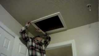 How to Install an Attic Access Door for Insulation [upl. by Bekha461]