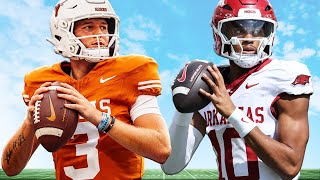 Texas Longhorns vs Arkansas Razorbacks Full Preview and Breakdown [upl. by Aydin]