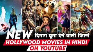 Top 10 New Hollywood Adventure Movies On YouTube In Hindi  2024 New Hollywood movies In Hindi [upl. by Sitoiganap705]