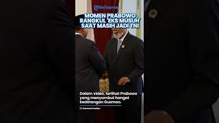 Dulu Jadi Rival Presiden Prabowo Kini Rangkul Erat Mantan Musuhnya PM Timur Leste Xanana Gusmao [upl. by Kendry]