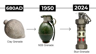 Evolution Of Hand Grenade 680AD2024 [upl. by Eerehc]