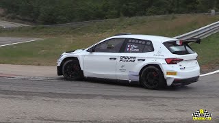 Test Tom Pieri Rallye Huveaune 2024 Skoda Fabia RS R5 [upl. by Mudenihc]