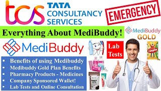 TCS Medibuddy 2022  Medibuddy Gold Plan  Cashless Medicines Lab Tests Online Consultation claim [upl. by Janeva783]