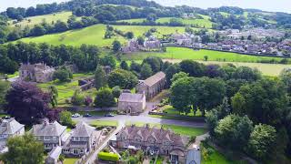 Whalley Abbey Lancashire An Aerial View [upl. by Ambrogio]