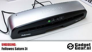 Unboxing Fellowes Saturn 3i Laminator [upl. by Airamana955]