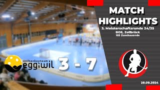 UHT Eggiwil vs Unihockey Mittelland  Saison 202425 [upl. by Lexa]