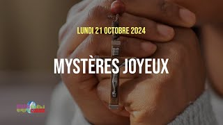 Chapelet du lundi 21 octobre 2024  Mystères joyeux [upl. by Pavia]