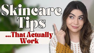 15 Skincare Tips That Actually Work [upl. by Nerot719]