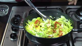 Aloo patta gobhi sabzi  How to make Potato Cabbage recipe [upl. by Arrimat872]