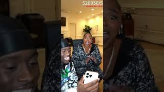 Lizzo Meets Kai Cenat’s Mom on Stream with SZA 😂🔥 [upl. by Allesor15]