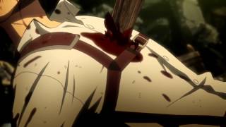 【進撃の巨人】Shingeki no Kyojin HD EPISODE 24  Eren Titan Transformation vs Annie Scene エレンの戦いの女性の巨人 [upl. by Fons]