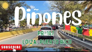 Loiza PUERTO RICO in 4K Piñones La Posita amp Vacia Talega PR187 2023 [upl. by Koval694]