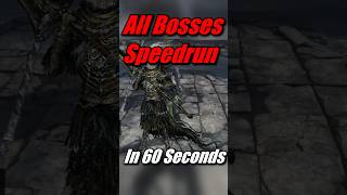 Dark Souls 3 All Bosses Speedrun in 60 Seconds [upl. by Eniksre]