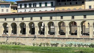 Cultural vandalism Uffizi chief presses for harsh penalties for defacing of Vasari Corridor [upl. by Ellienad]