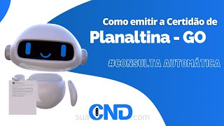 Como emitir a certidão negativa municipal de Planaltina em menos de 1 minuto [upl. by Morrie110]