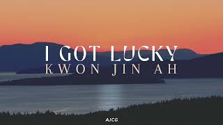 Kwon Jin Ah  I Got Lucky  Sub Español [upl. by Killoran]