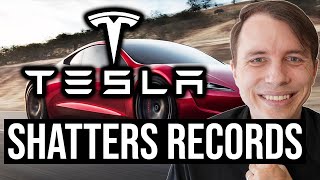 Tesla SHATTERS RECORDS [upl. by Rambert508]