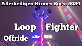 Loop Fighter  Boos  Offride  Allerheiligenkirmes Soest 2024 [upl. by Oilerua]