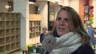 Basisschool zamelt onderbroeken in voor asielzoekers 07122015 [upl. by Orecul736]