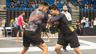 Julio vs A Matsuyama at the 2024 Jiu Jitsu World League Worlds [upl. by Ardnot]