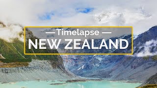 New Zealand TIMELAPSE 4K VIDEO ULTRA HD [upl. by Jackqueline]