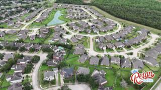 Riverpark Subdivision Drone Flyover Sugar Land TX [upl. by Farmann473]