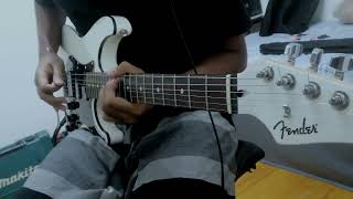 Bourgenvilla  Spring  Guitar Solo Cover [upl. by Moon357]