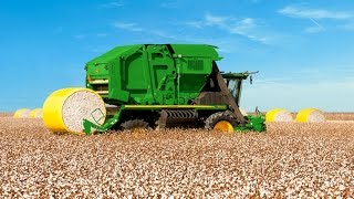 cotton harvesting machines [upl. by Eyr]