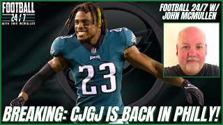 BREAKING CJ GardnerJohnson is BACK Eagles Sign Him to 3YR Deal [upl. by Nessi]