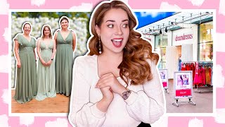 BRUIDSMEISJES JURKEN SHOPPEN IN ARNHEM 💃 DREAMDRESSES ARNHEM  💍💒  VLOG 116 [upl. by Molini79]